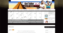 Desktop Screenshot of growtallerpyramidsecret-members.com